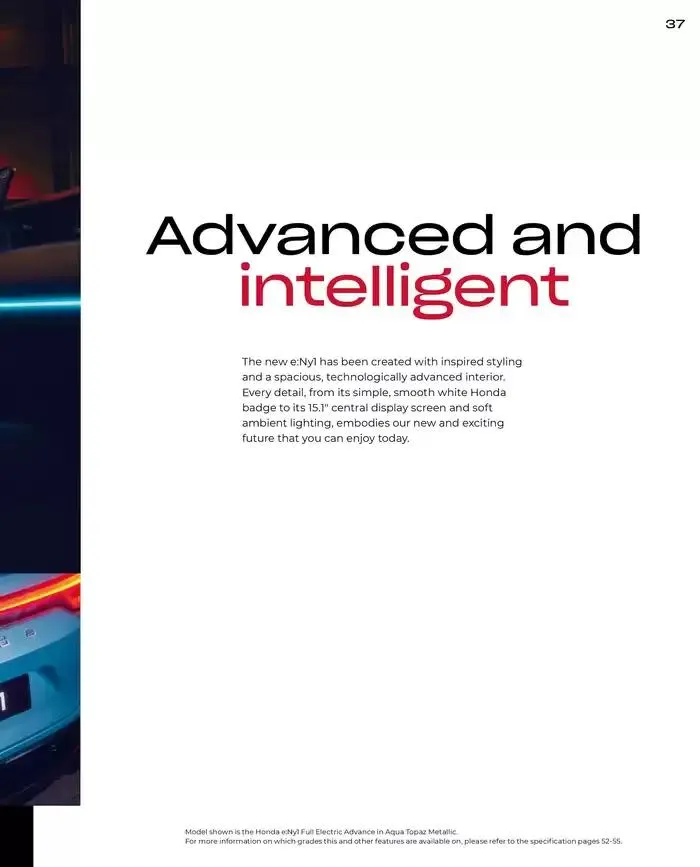 Honda e:Ny1 from February 28 to February 28 2026 - flyer page 37