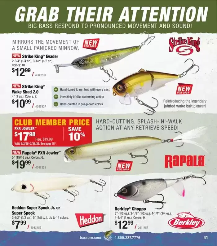 Fishing Specialist Catalog from March 5 to April 3 2025 - flyer page 40