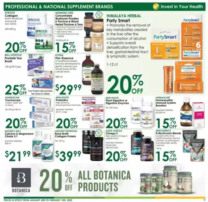 Current deals and offers from January 30 to February 12 2025 - flyer page 10