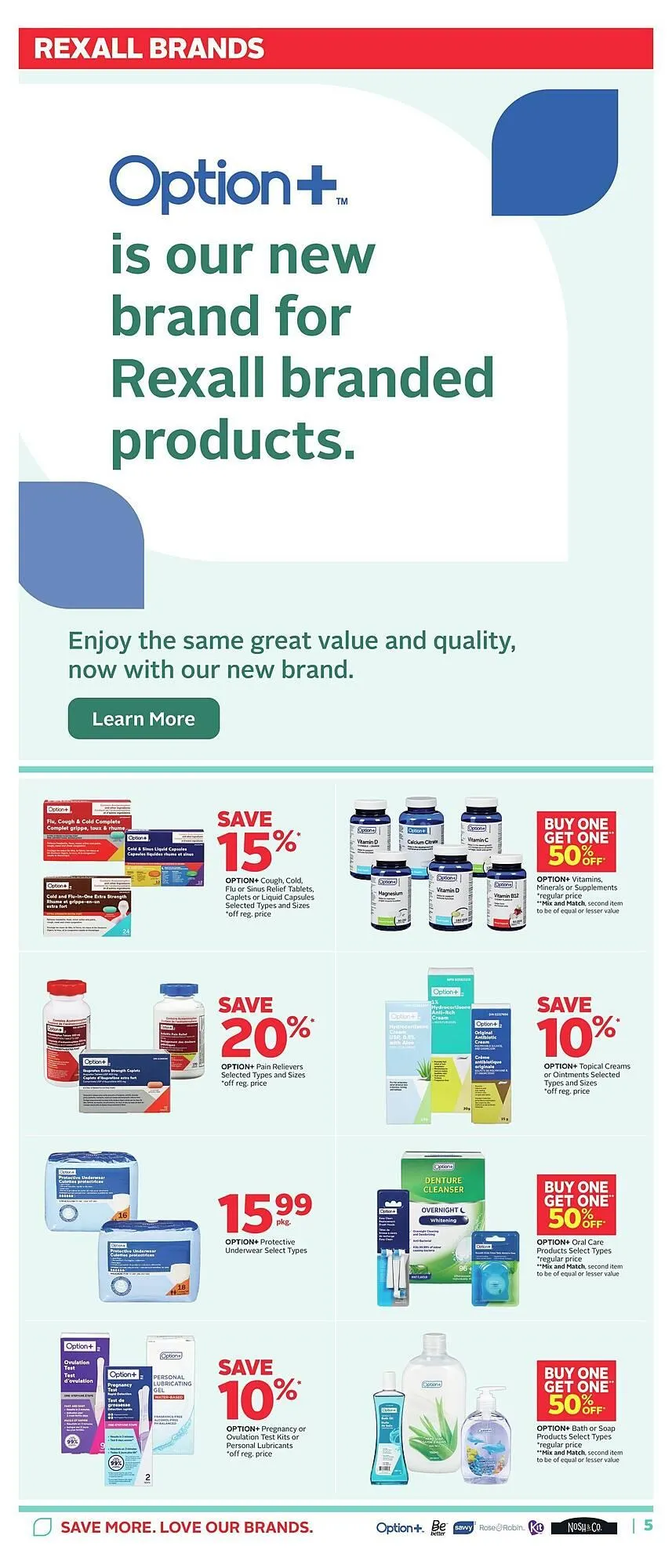 Rexall flyer from September 26 to October 3 2025 - flyer page 10