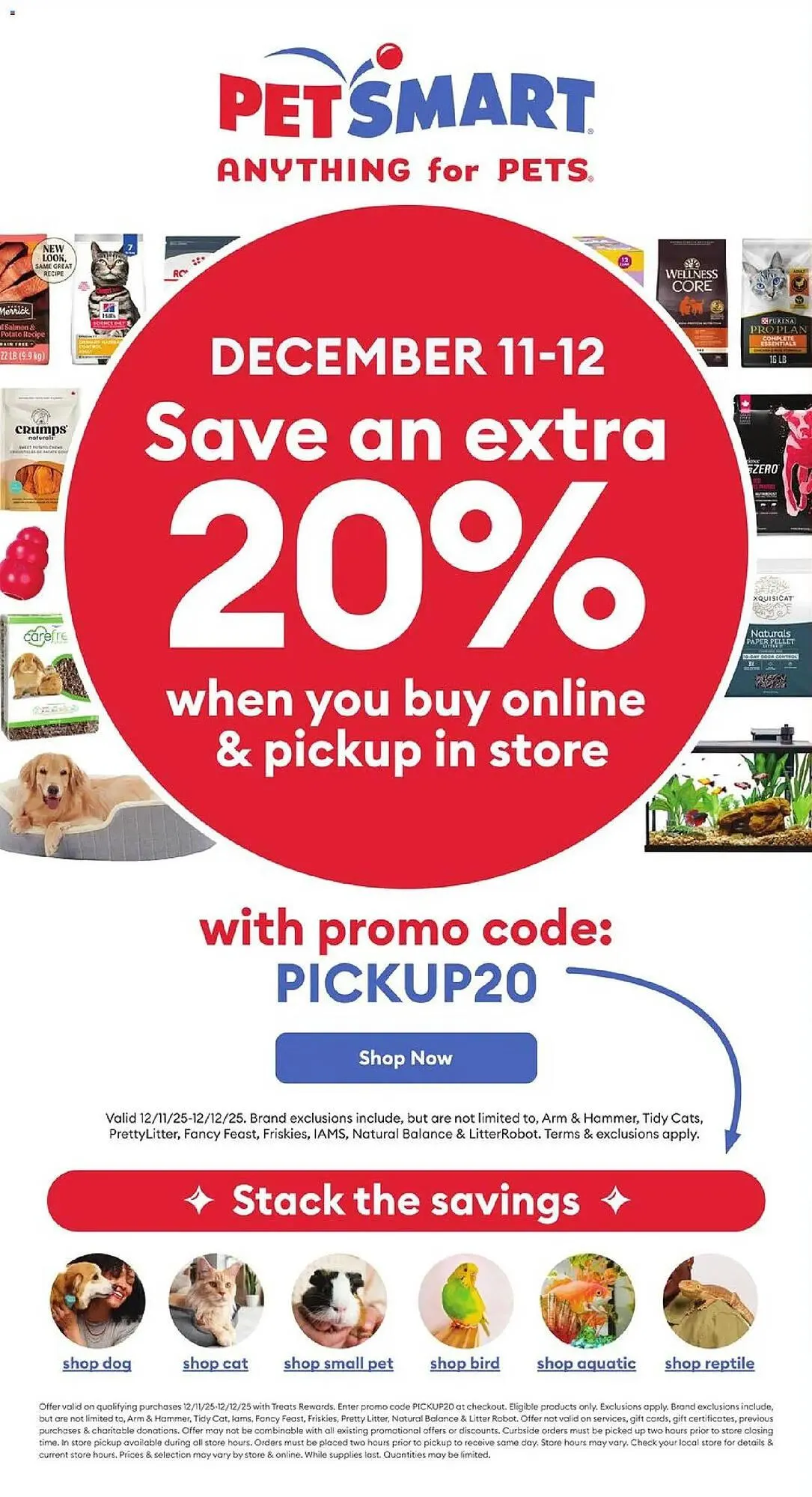 Petsmart flyer from December 11 to December 12 2025 - flyer page 1