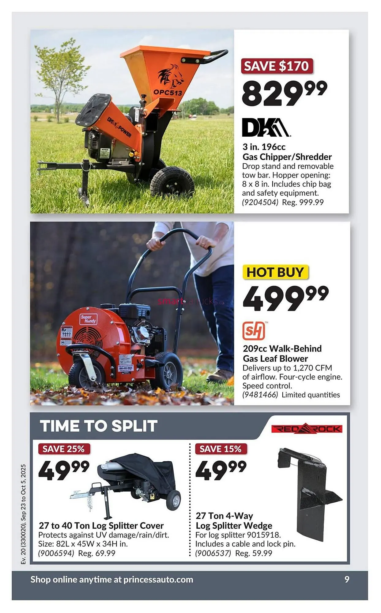 Princess Auto flyer from September 18 to September 24 2025 - flyer page 15