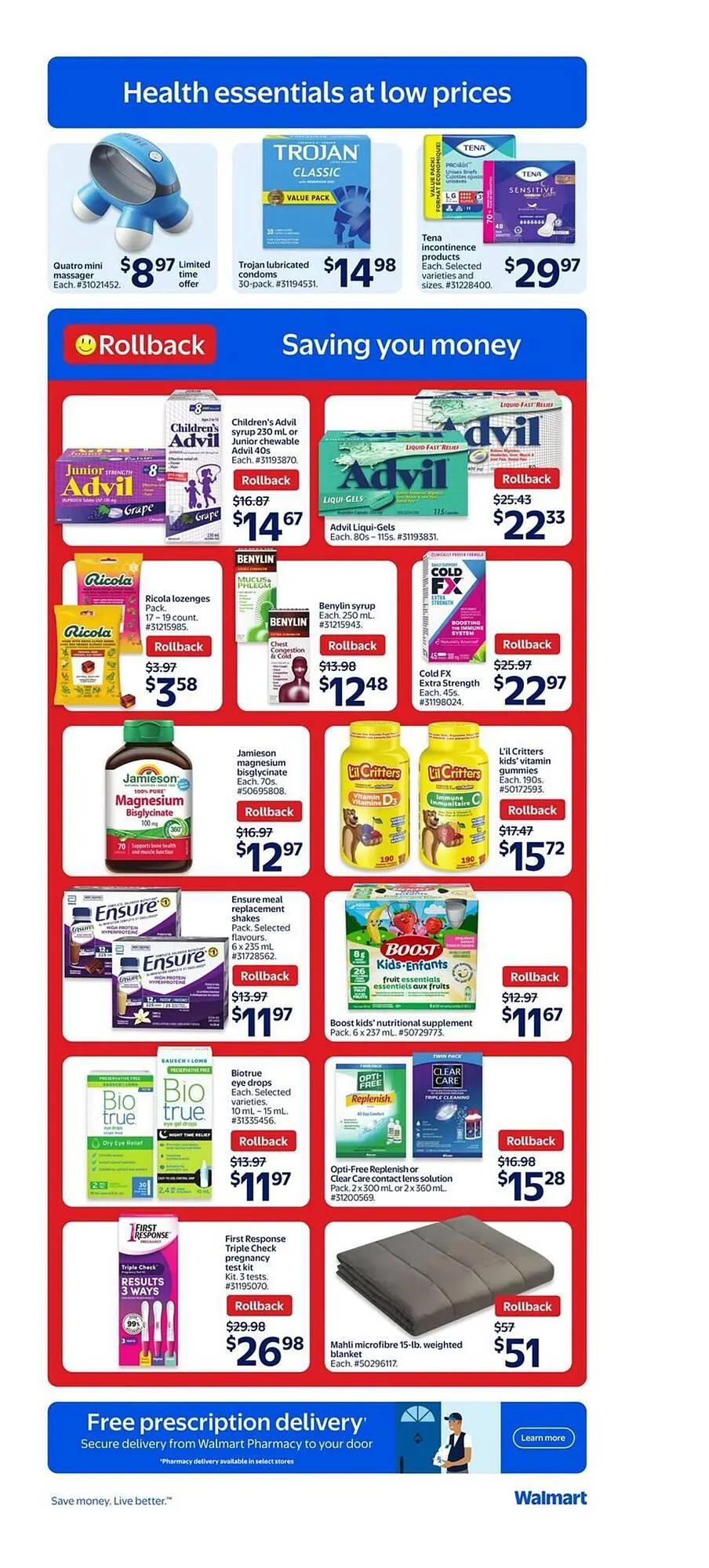 Walmart flyer from November 27 to December 3 2025 - flyer page 8