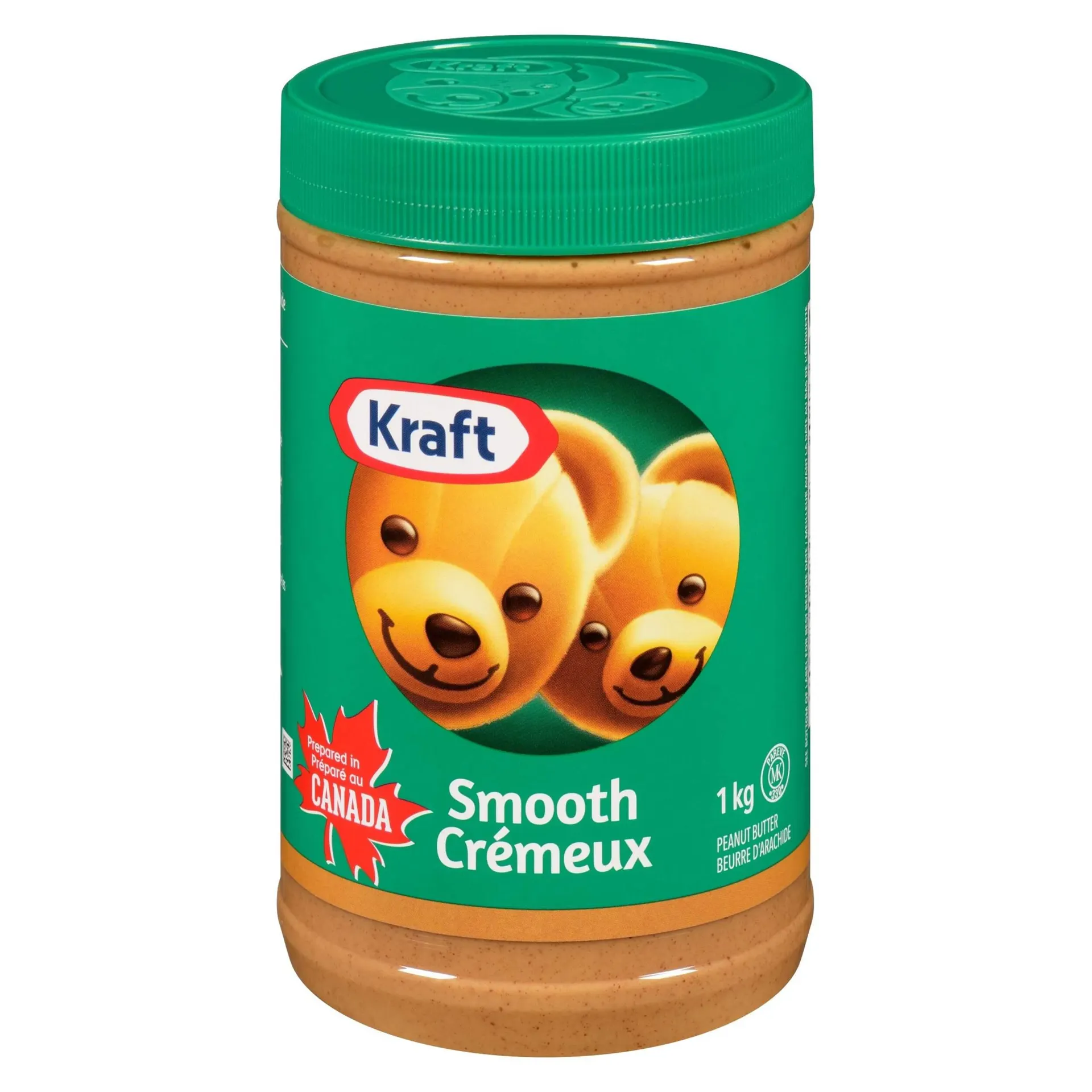Kraft Peanut Butter, Smooth, 1-kg