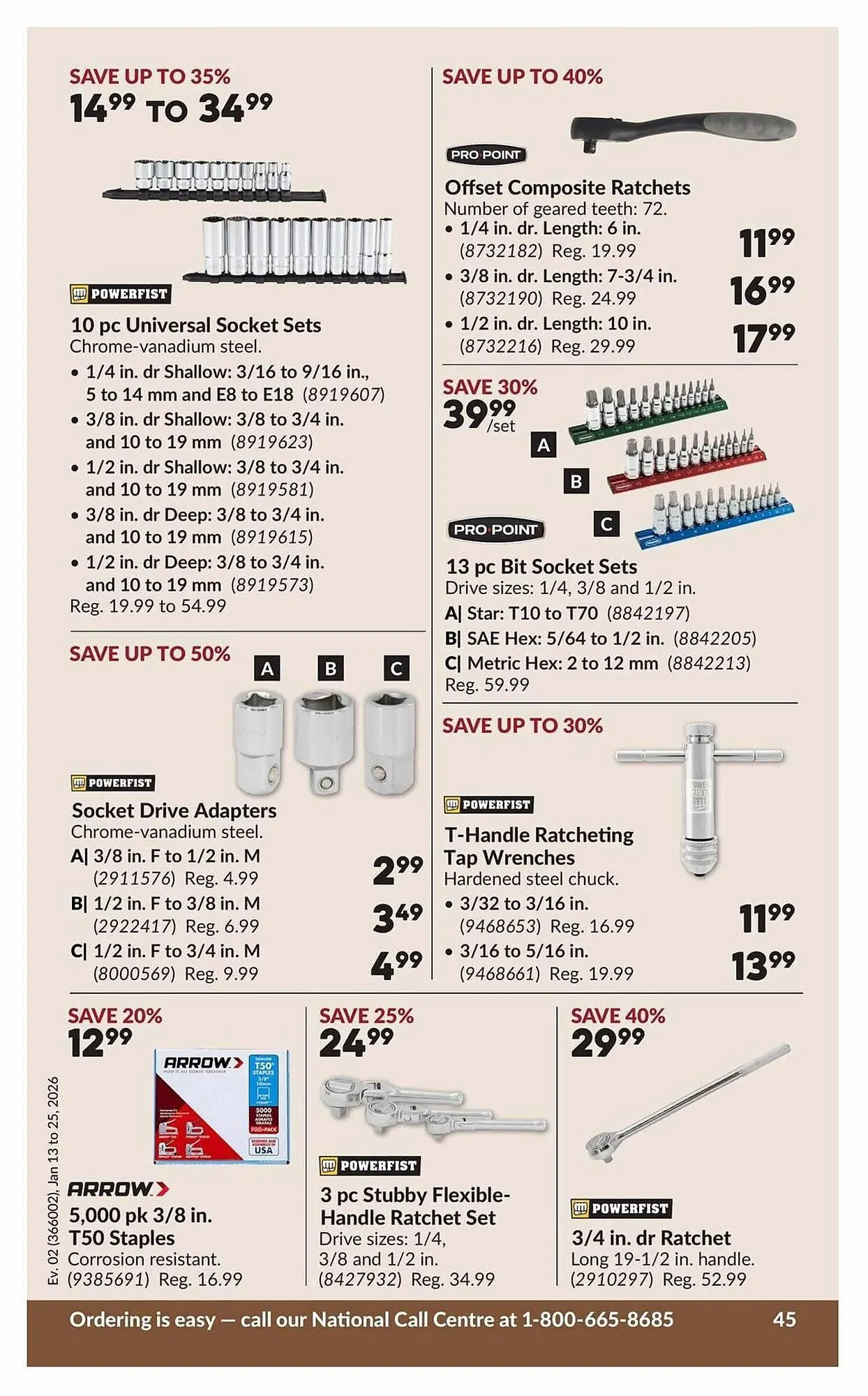 Princess Auto flyer from January 13 to January 26 2026 - flyer page 50