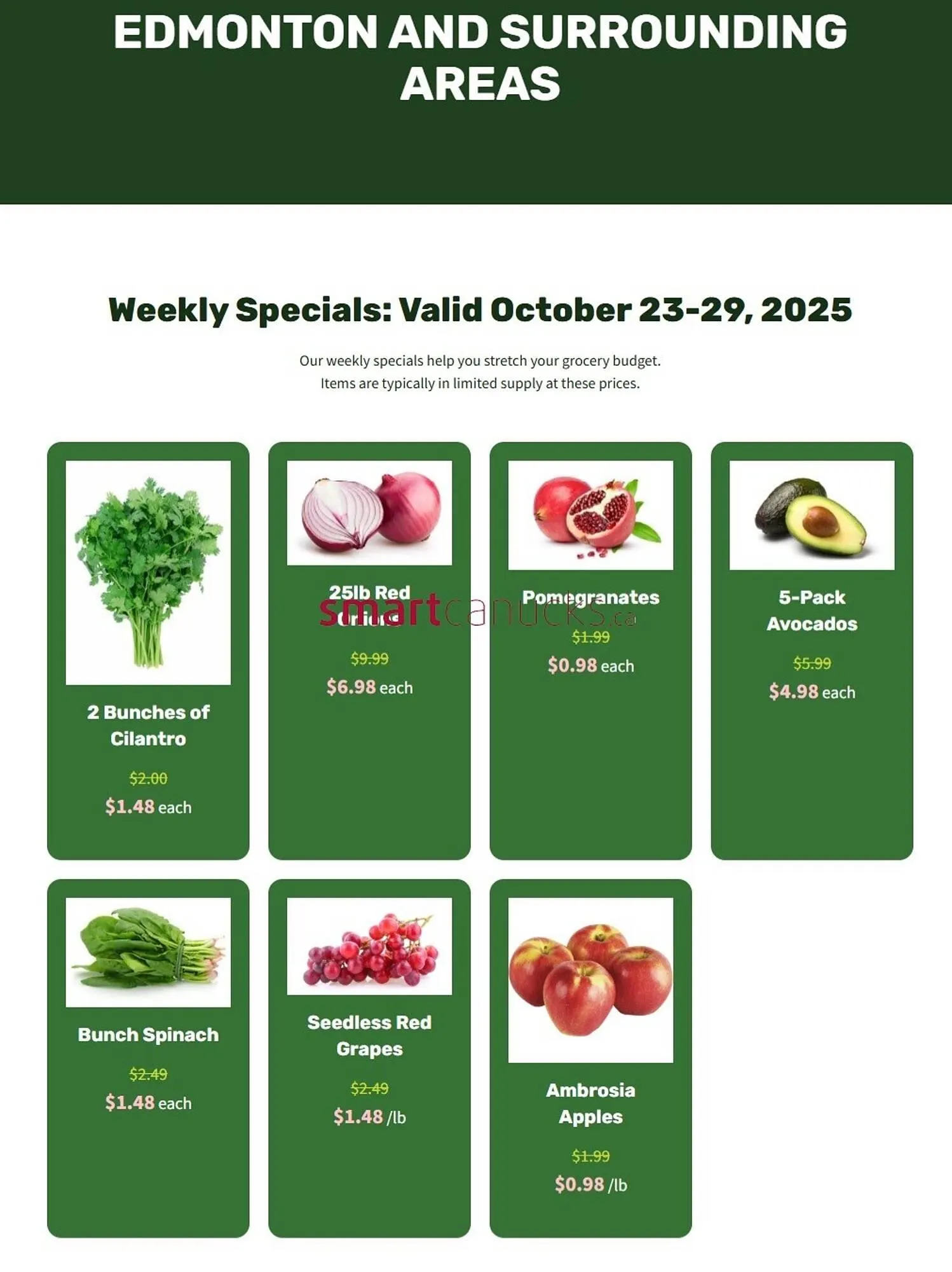 H&W Produce flyer from October 23 to October 29 2025 - flyer page 2
