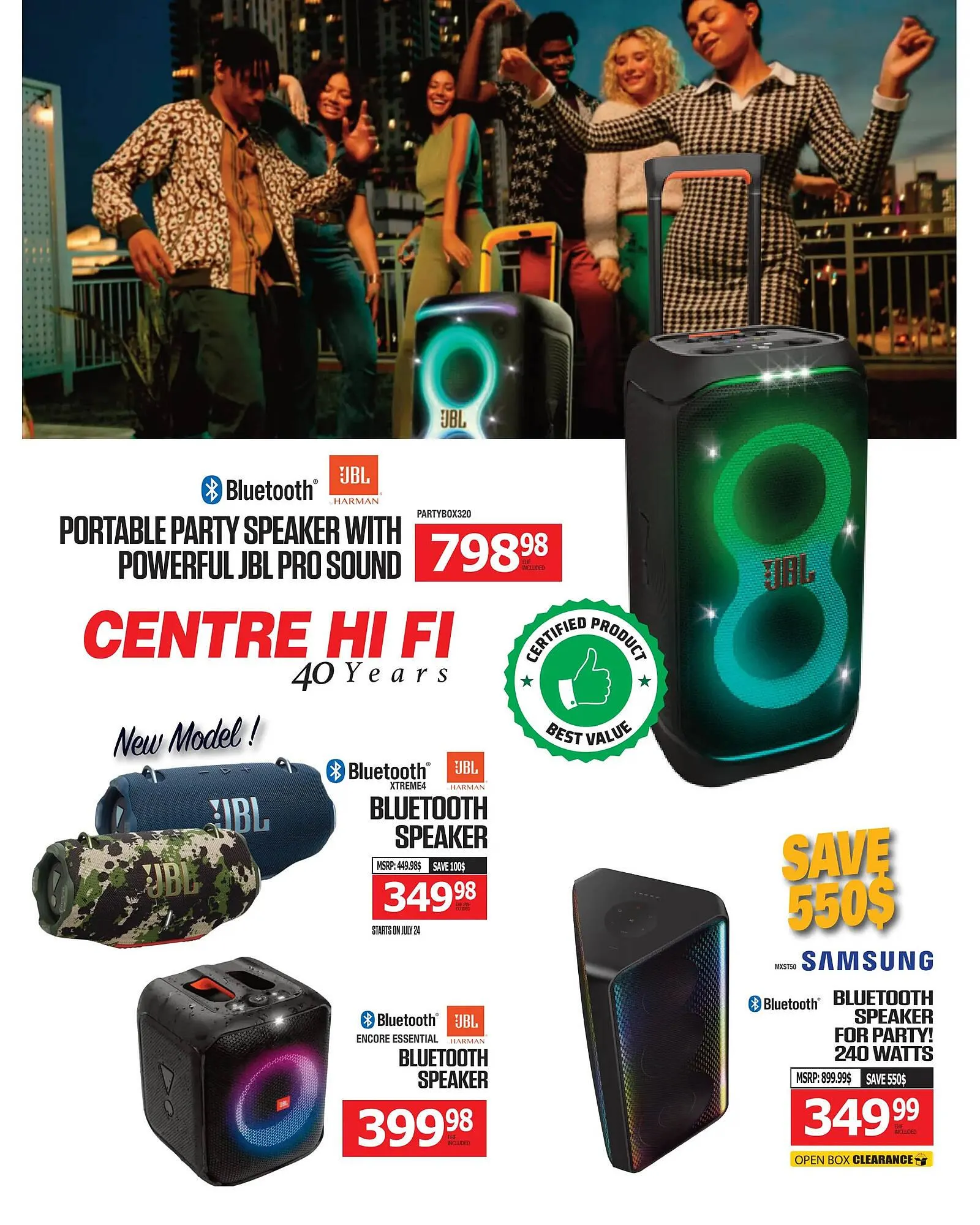Centre Hi-Fi flyer from July 18 to July 24 2025 - flyer page 10