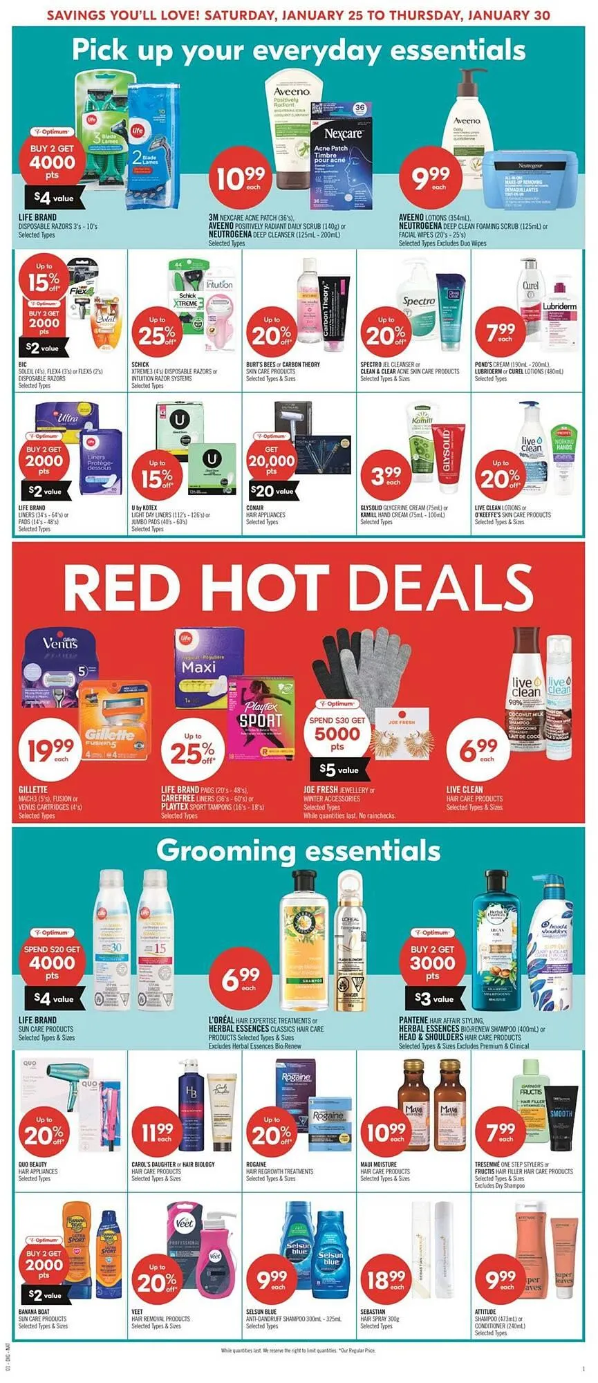 Shoppers Drug Mart flyer from January 23 to January 30 2025 - flyer page 13