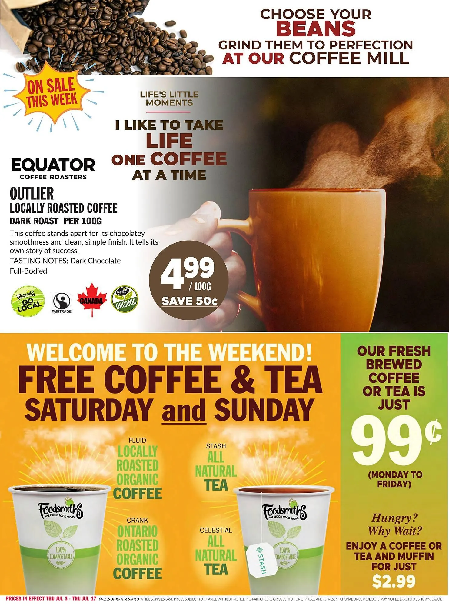 Foodsmiths flyer from July 3 to July 17 2025 - flyer page 14