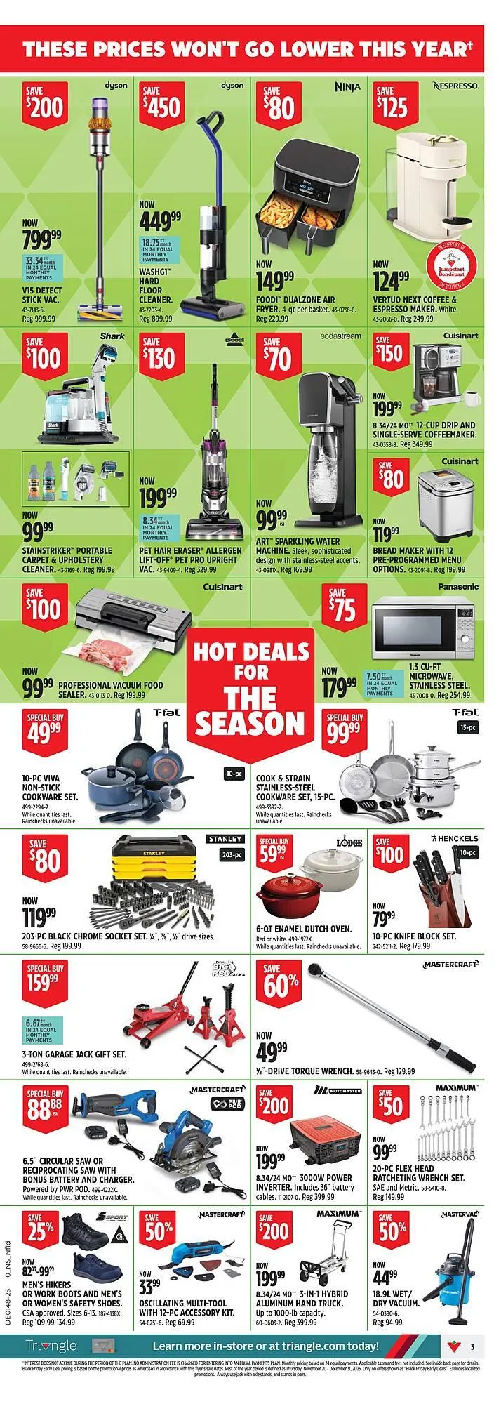 Canadian Tire flyer from November 20 to November 26 2025 - flyer page 3