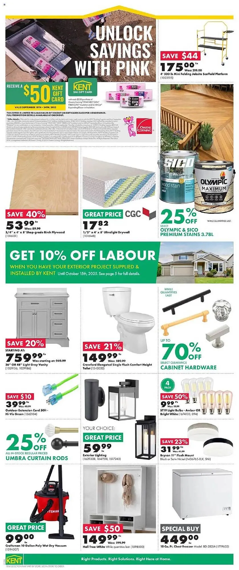 Kent flyer from September 18 to September 25 2025 - flyer page 3