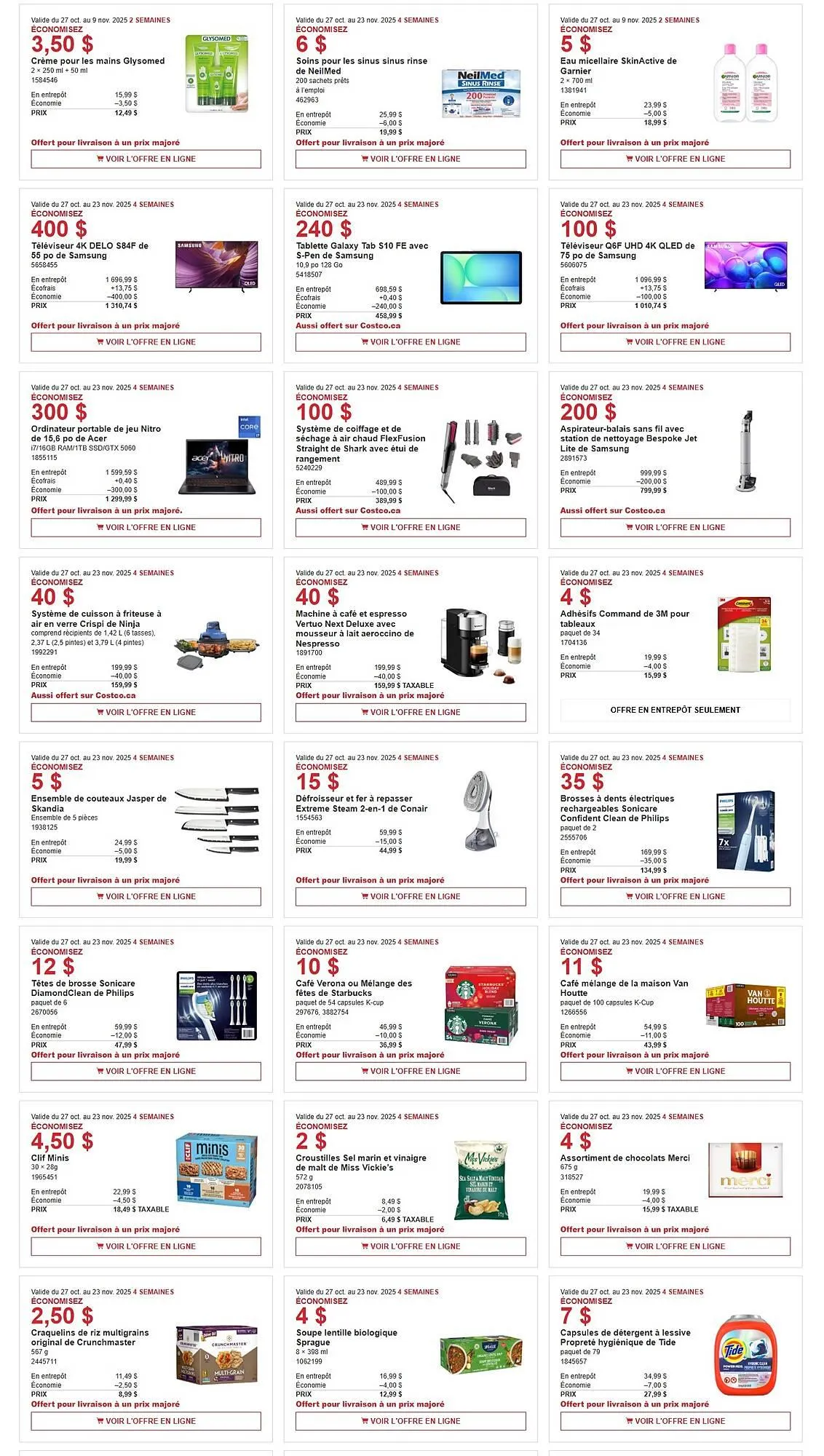 Costco flyer from October 27 to November 9 2025 - flyer page 2