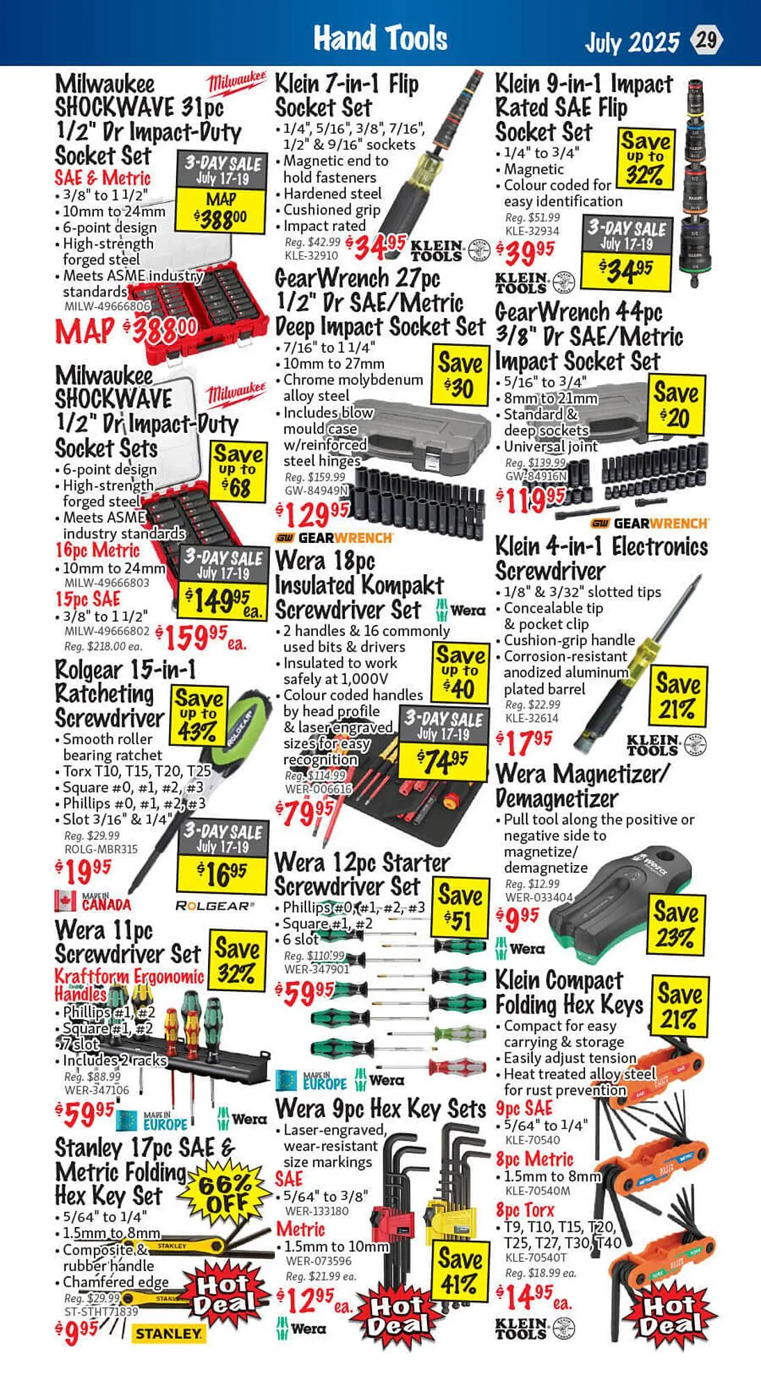 KMS Tools flyer from July 3 to July 9 2025 - flyer page 29