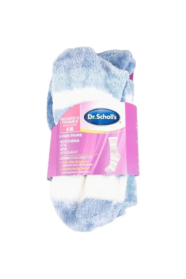 Soothing Spa crew socks - 3 pairs