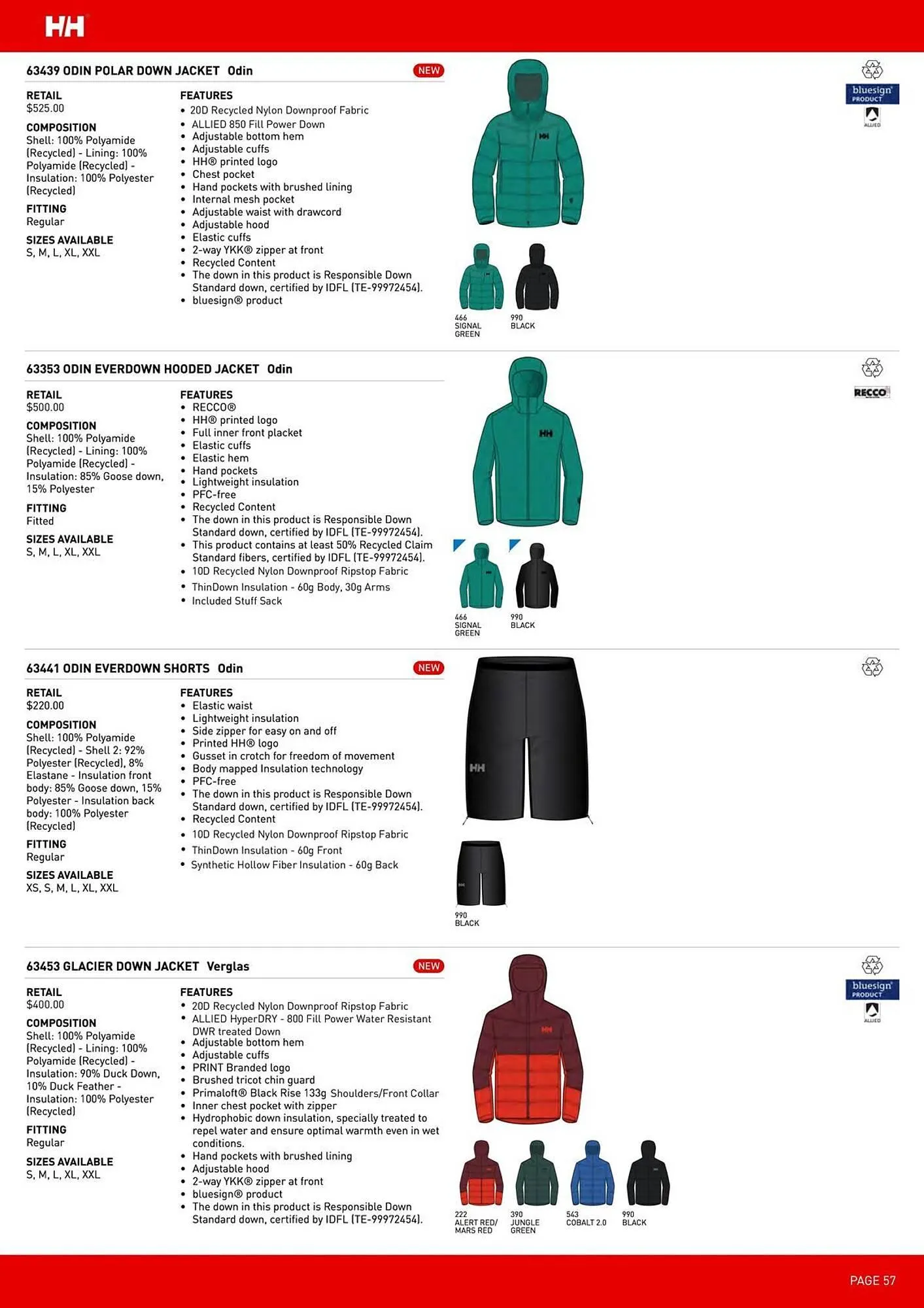Helly Hansen flyer from September 11 to February 28 2026 - flyer page 57