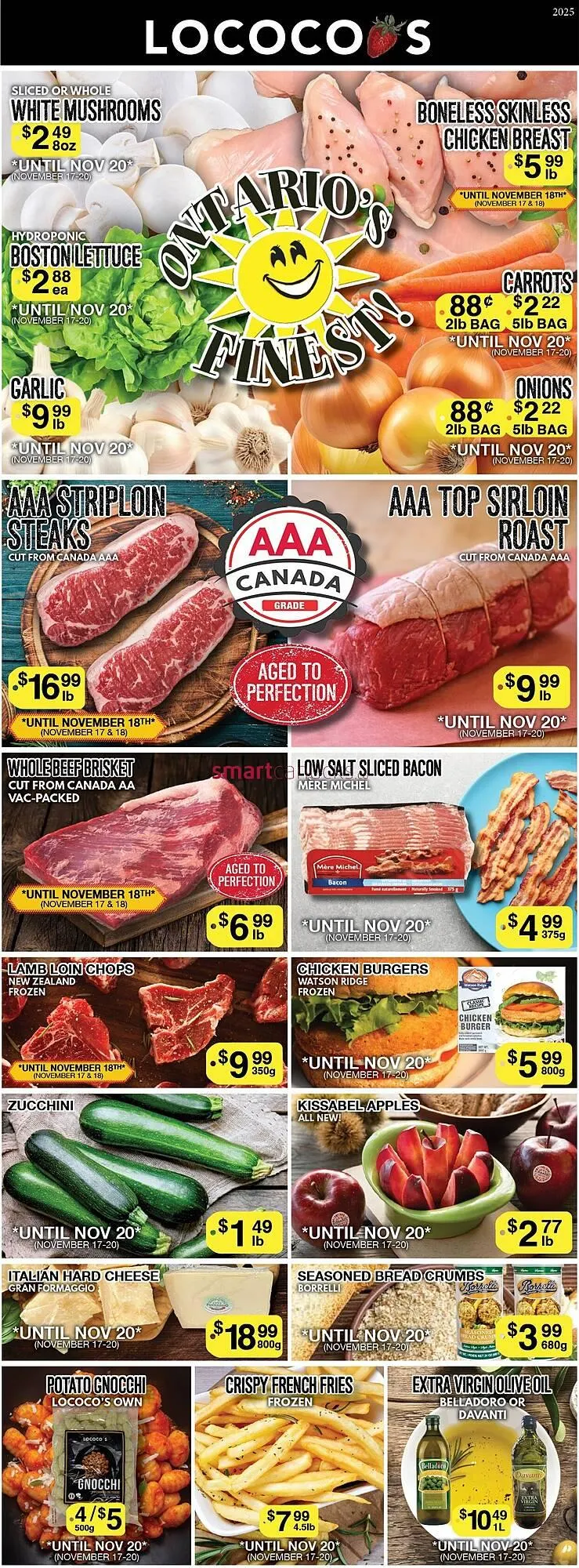 Lococo's flyer from November 17 to November 20 2025 - flyer page 1