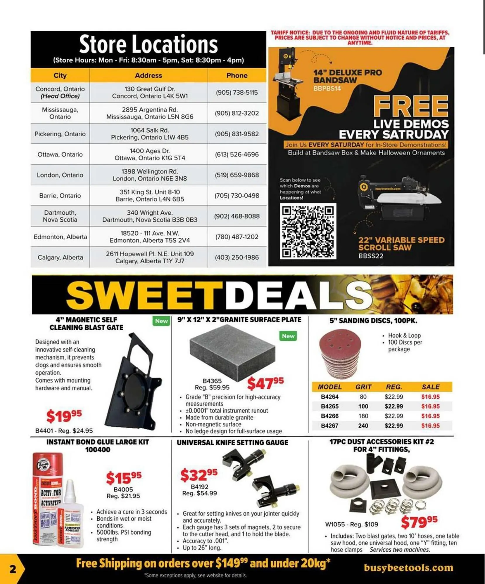 Busy Bee Tools flyer from November 4 to November 8 2025 - flyer page 2