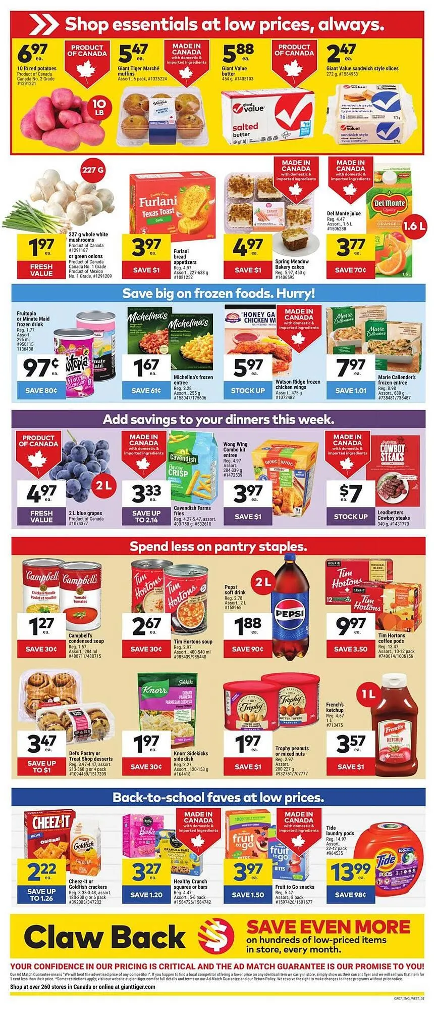 Giant Tiger flyer from September 17 to September 24 2025 - flyer page 2