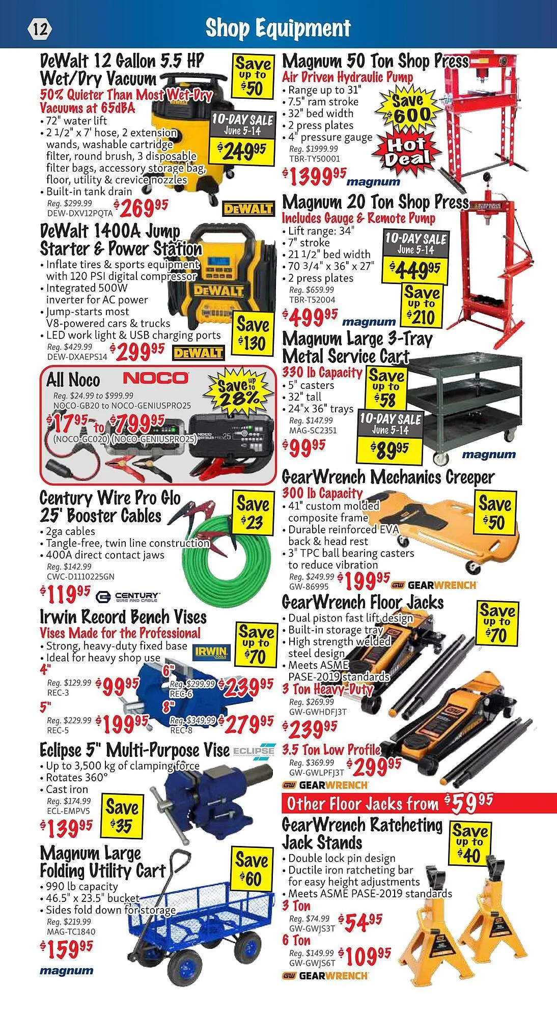 KMS Tools flyer from June 1 to June 30 2025 - flyer page 12