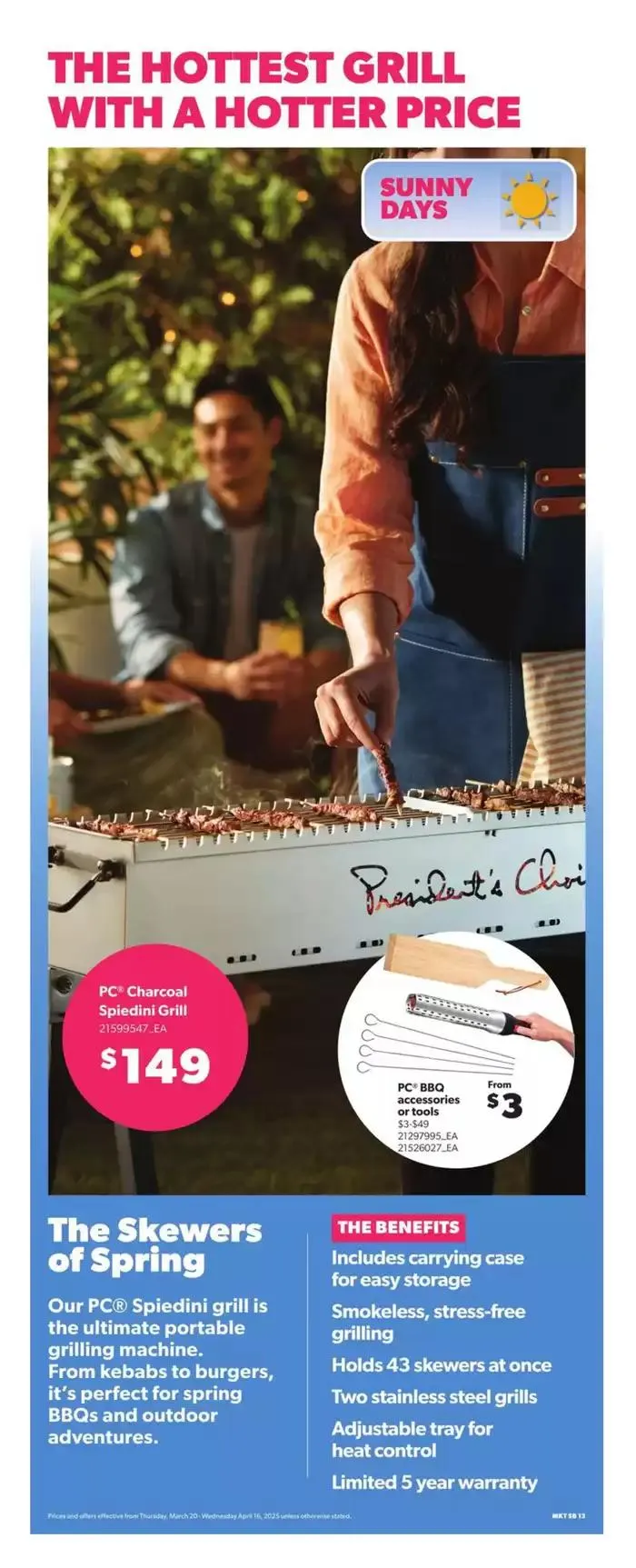 Top offers for smart savers from March 20 to April 16 2025 - flyer page 13