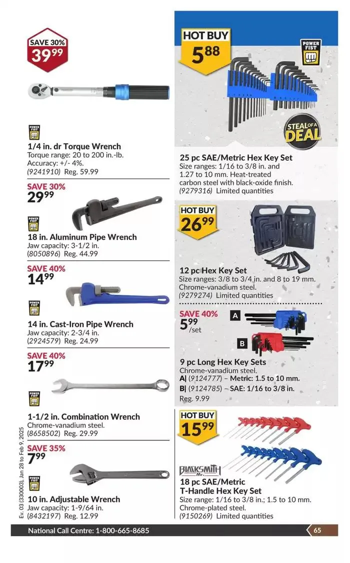 Discounts and promotions from January 28 to February 9 2025 - flyer page 70