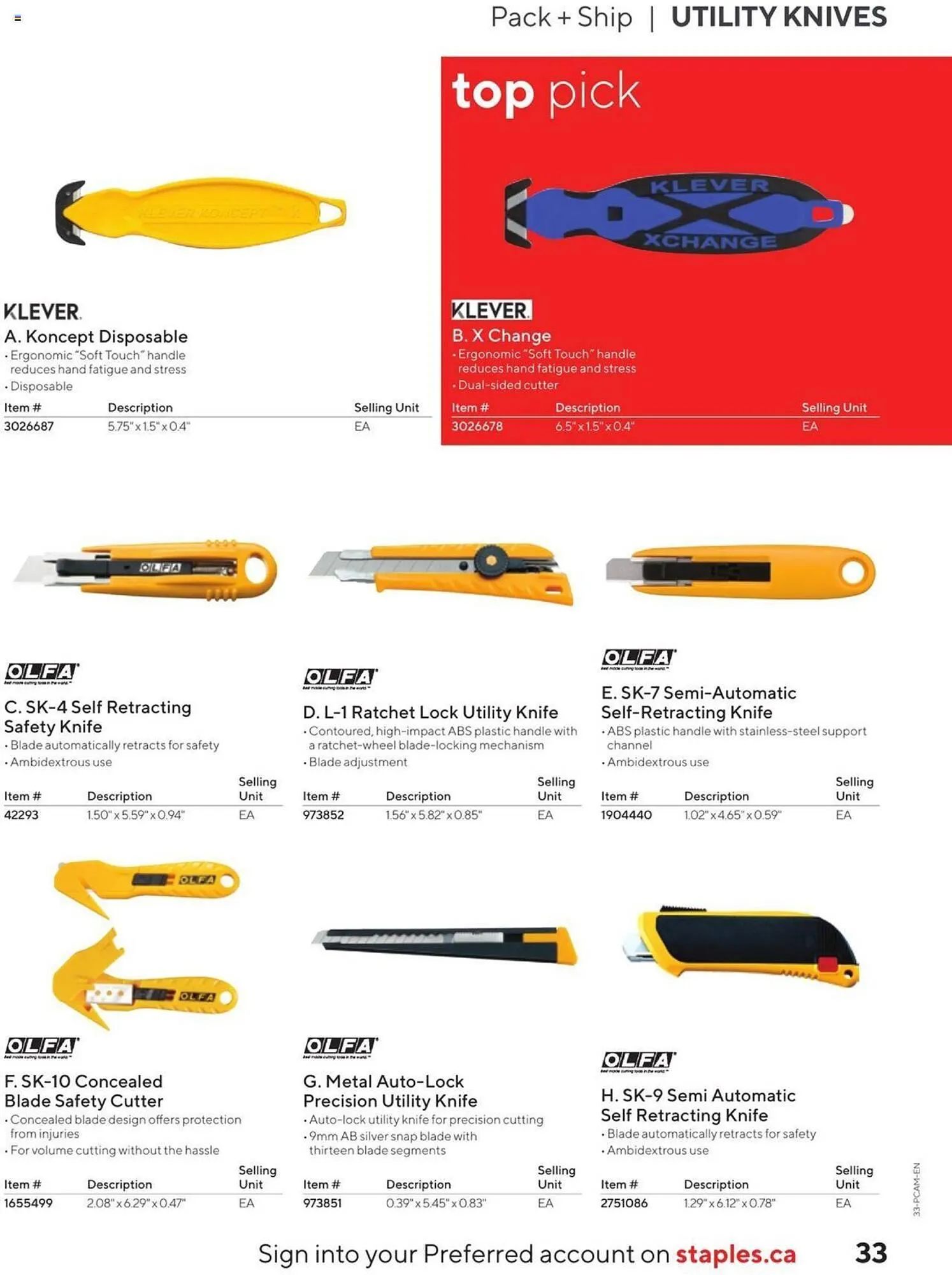 Staples flyer from September 4 to September 4 2025 - flyer page 35