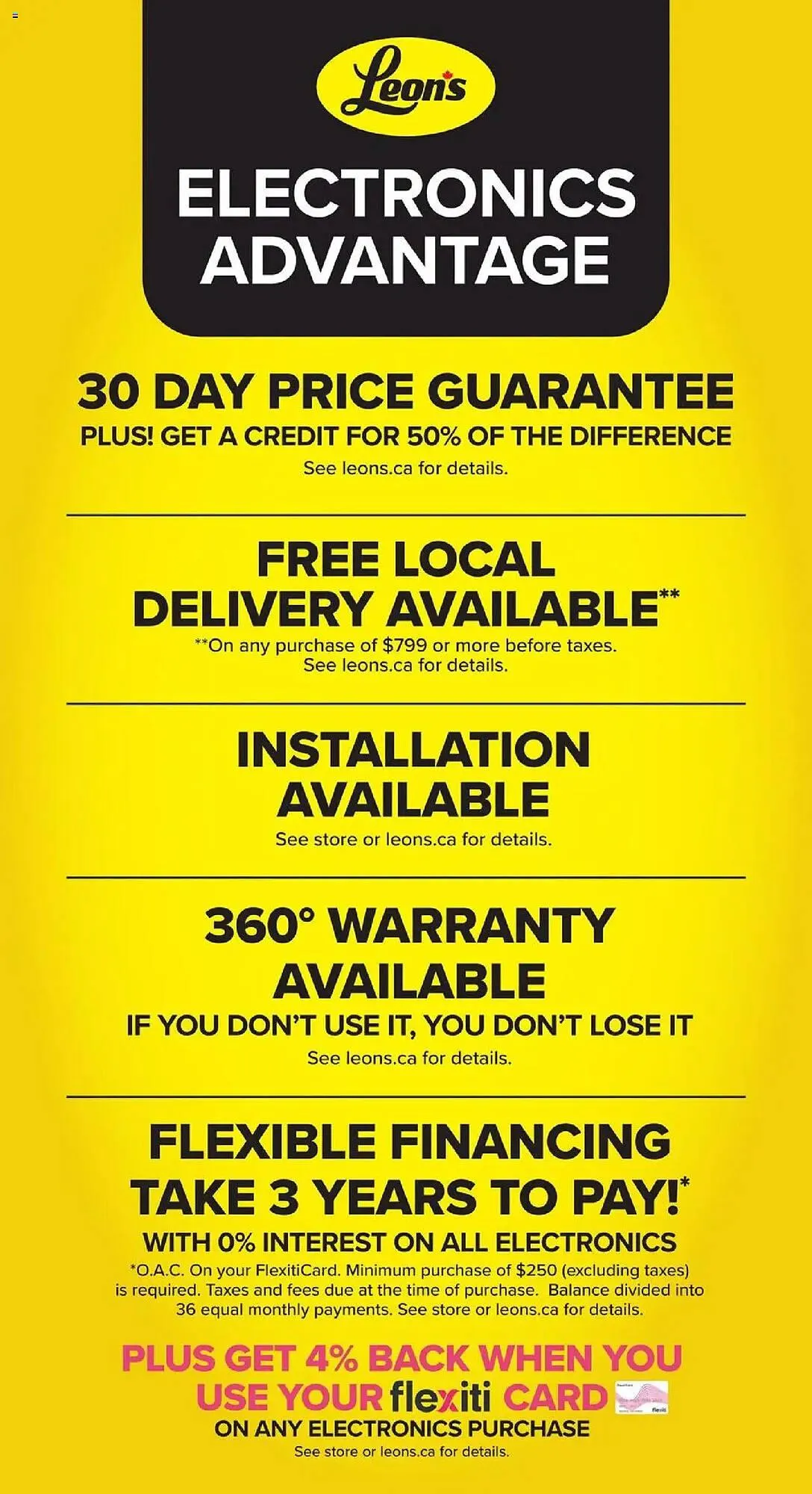 Leon's flyer from October 3 to October 10 2025 - flyer page 4