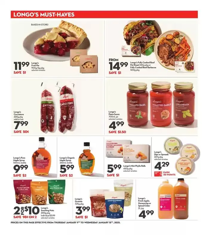 Weekly Flyer from January 9 to January 15 2025 - flyer page 8