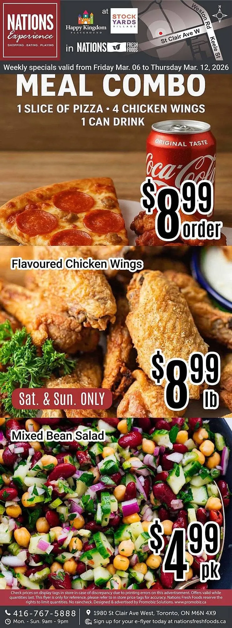 Nations Fresh Foods flyer from March 6 to March 13 2026 - flyer page 1