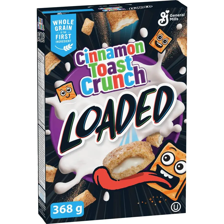 Cinnamon Loaded Breakfast Cereal, Vanilla Crème, Whole Grains and Real Cinnamon