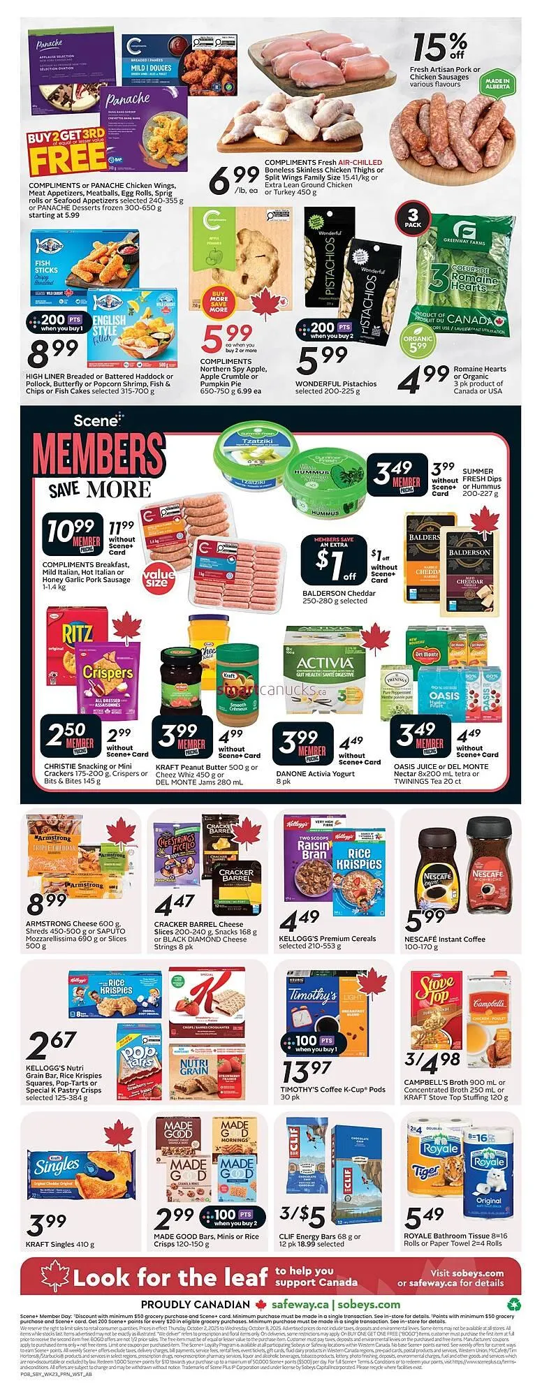 Safeway flyer from October 3 to October 9 2025 - flyer page 3