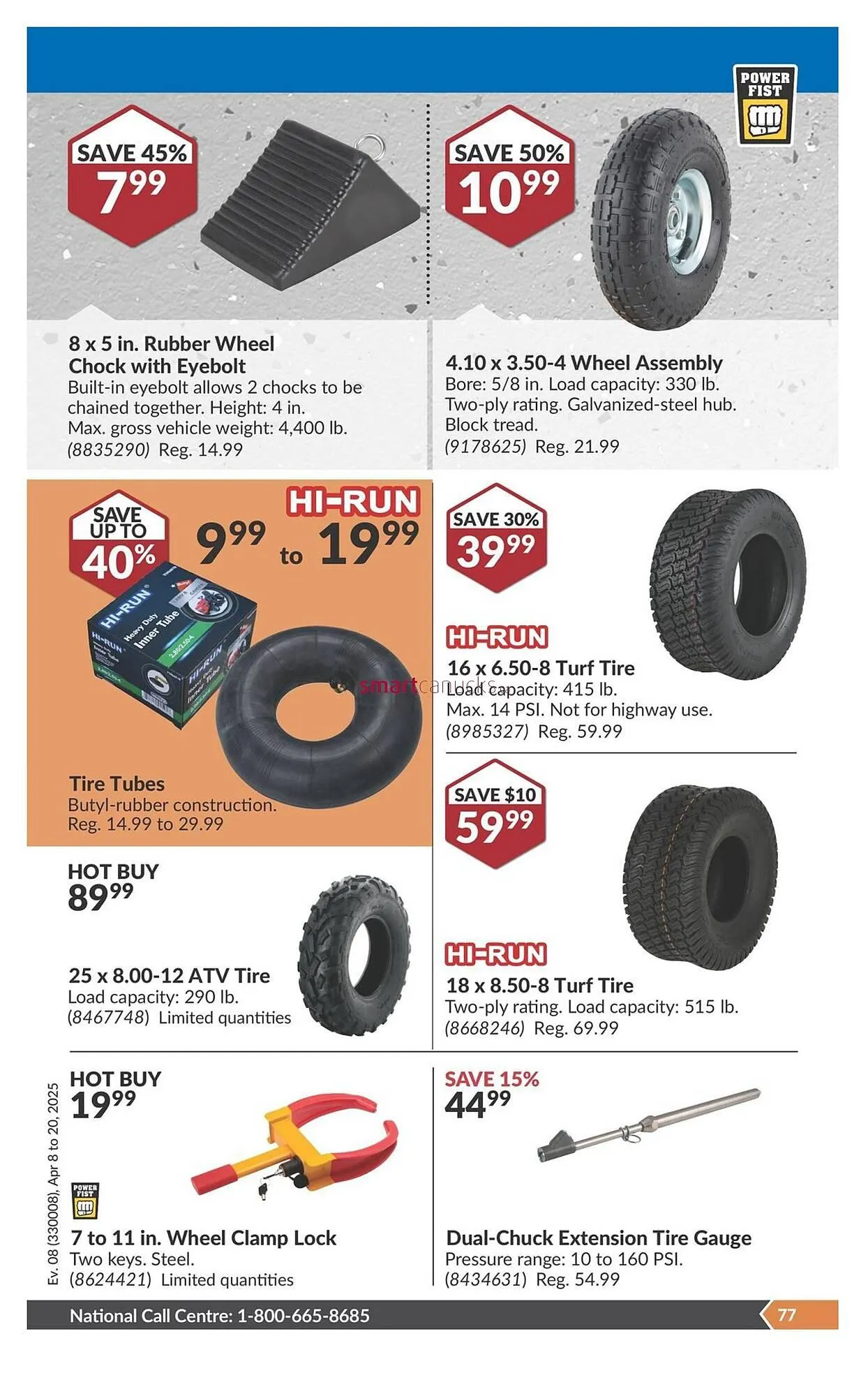 Princess Auto flyer from April 6 to April 12 2025 - flyer page 83