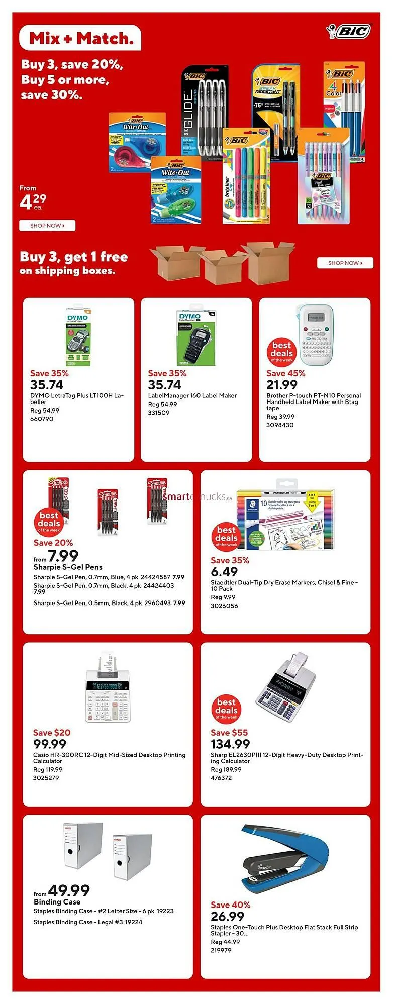 Staples flyer from February 20 to February 26 2026 - flyer page 14