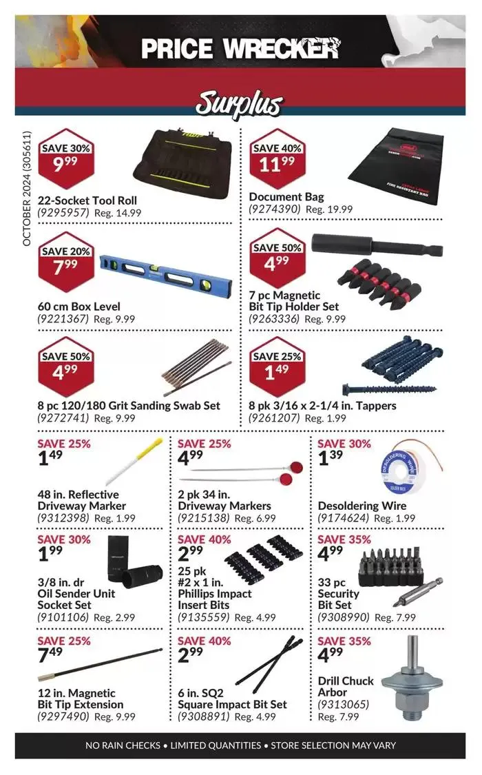 Price Wrecker from November 1 to November 30 2024 - flyer page 14