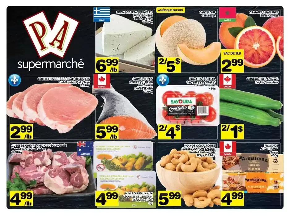 Spéciaux de la semaine - 1
