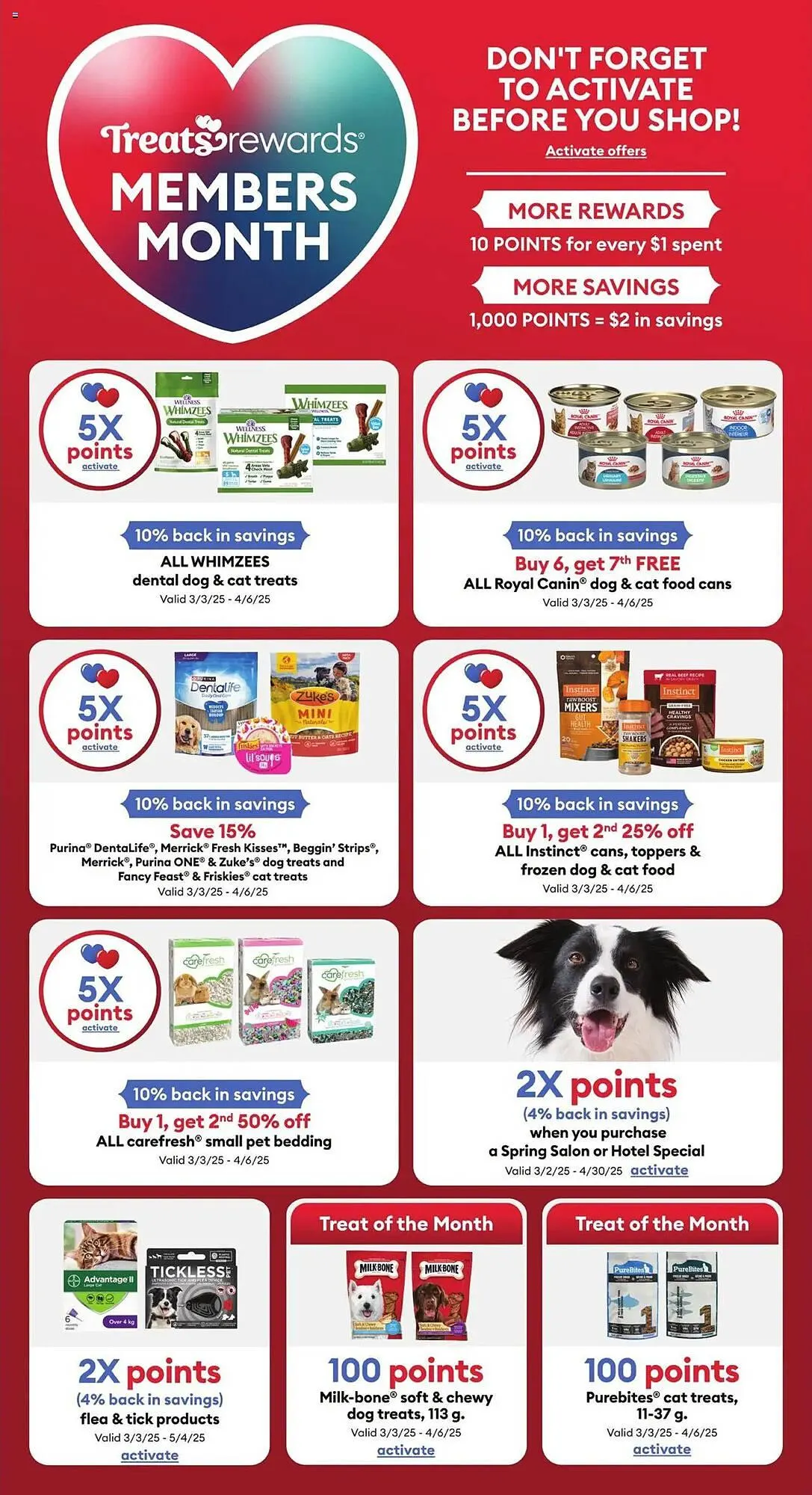 Petsmart flyer from March 3 to April 6 2025 - flyer page 10