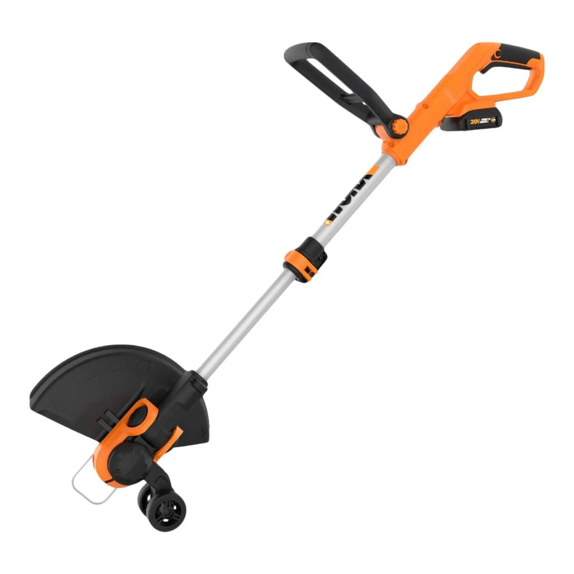 WORX WG162 20V Power Share™ Cordless String Grass Trimmer & Edger, Battery & Charger Included, 12-in