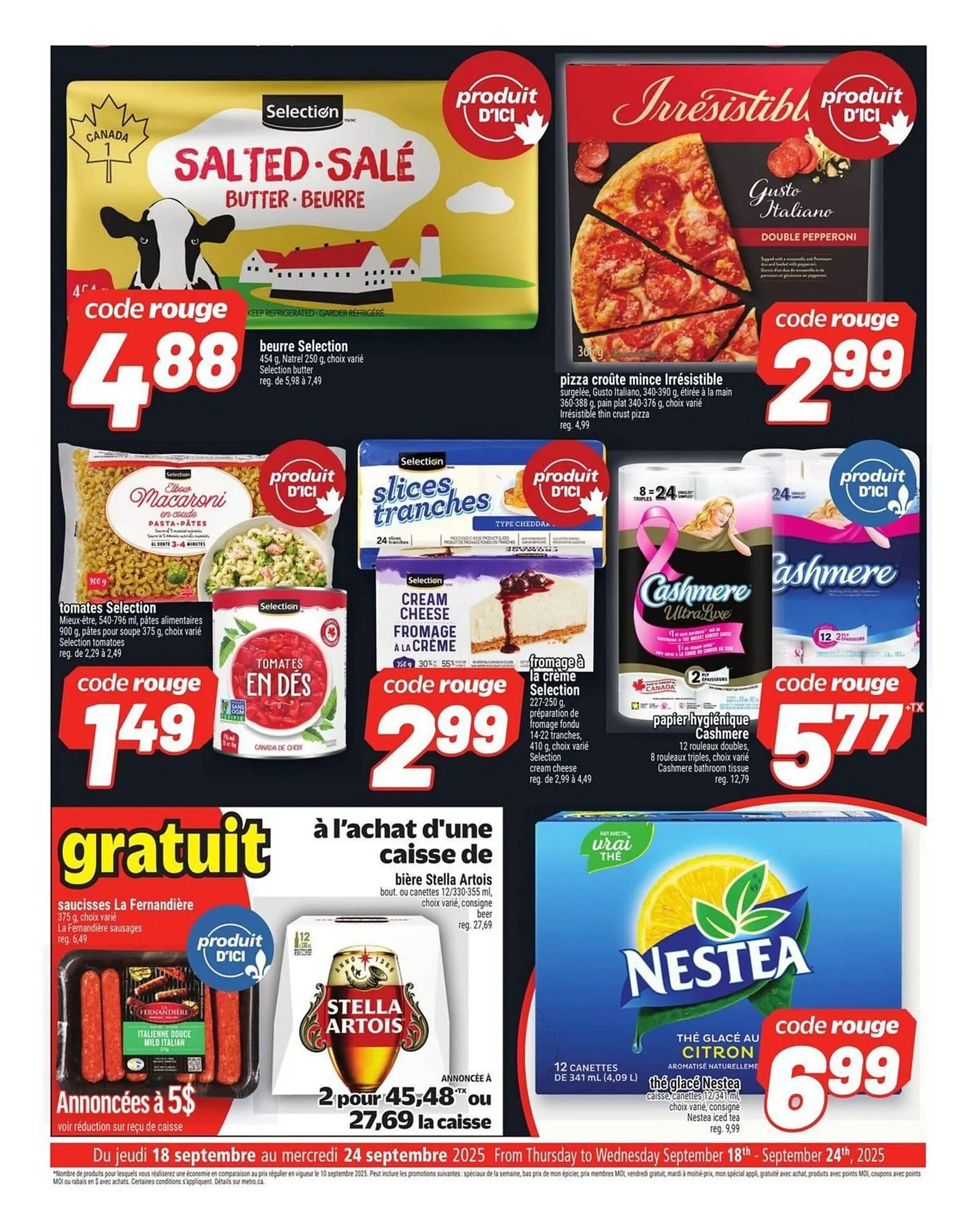 Metro flyer from September 18 to September 24 2025 - flyer page 2