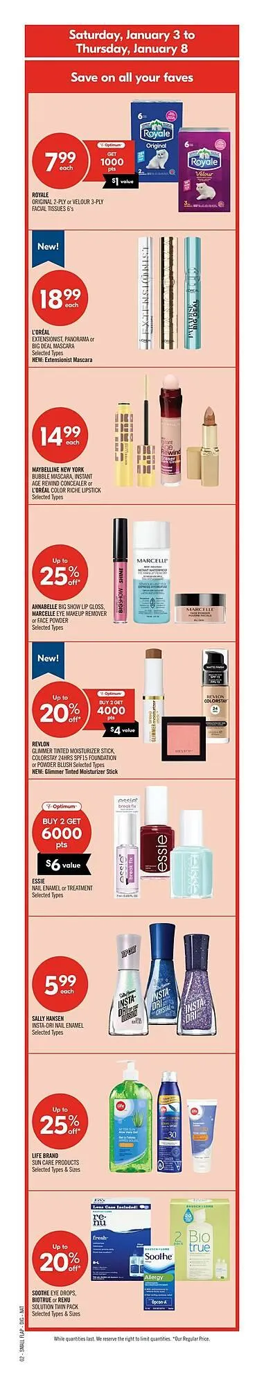 Shoppers Drug Mart flyer from January 3 to January 8 2026 - flyer page 4