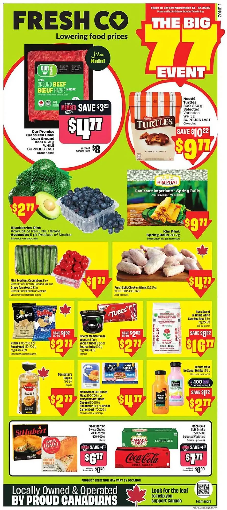 FreshCo flyer from November 13 to November 19 2025 - flyer page 1