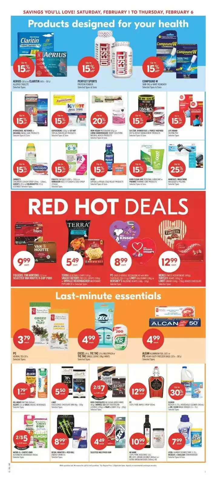 Top offers for smart savers from February 1 to February 6 2025 - flyer page 8