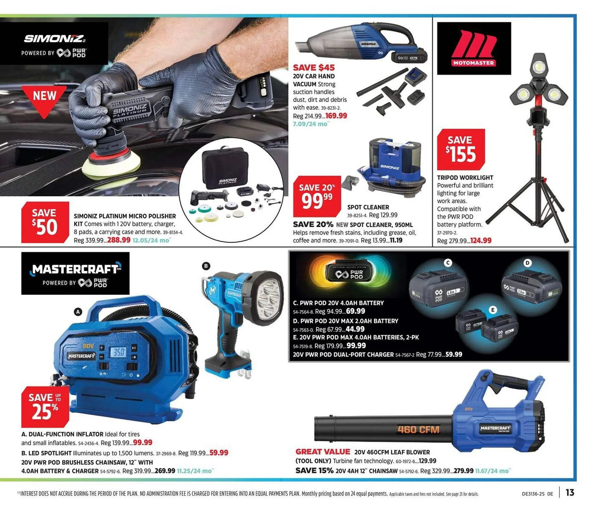 Canadian Tire flyer from August 27 to September 17 2025 - flyer page 13
