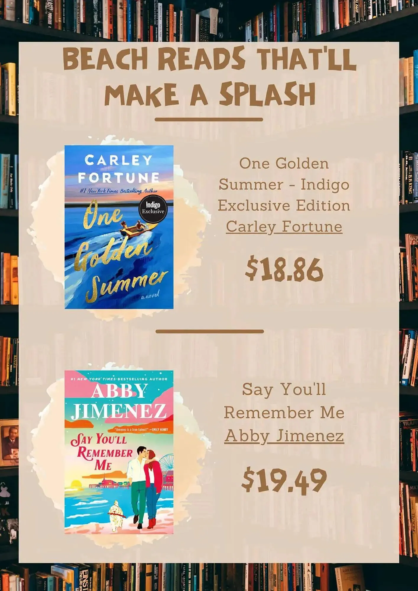 Chapters Indigo flyer from July 14 to July 28 2025 - flyer page 4