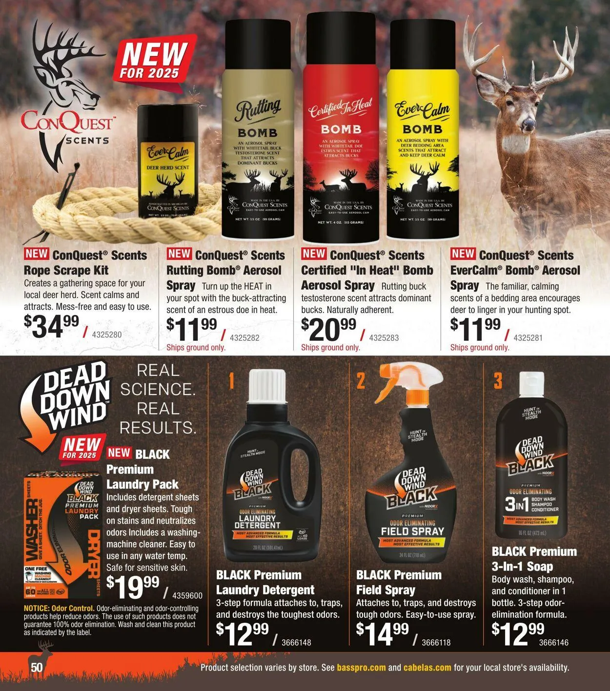 Bass Pro Current flyer from August 28 to September 11 2025 - flyer page 50