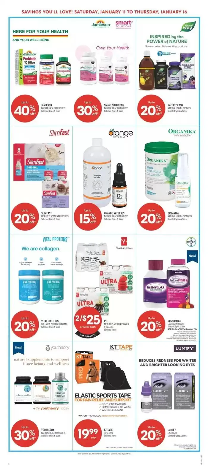 Shoppers Drug Mart Weekly ad from January 11 to January 16 2025 - flyer page 7