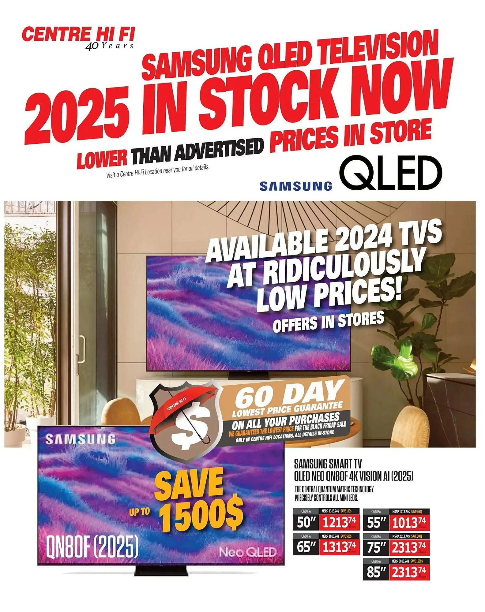 Centre Hi-Fi flyer from October 31 to November 6 2025 - flyer page 7