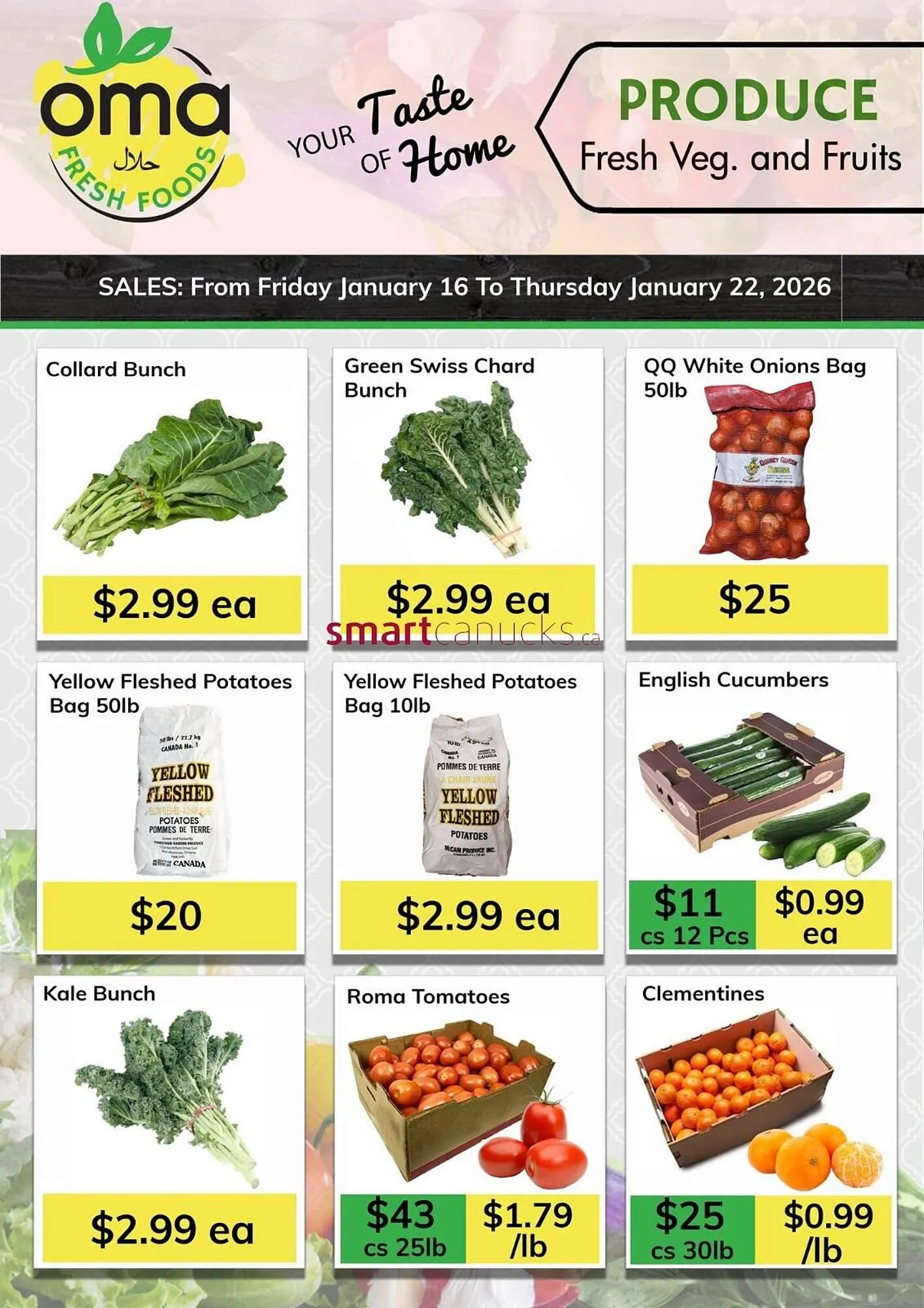 Oma Fresh Foods flyer from January 16 to January 22 2026 - flyer page 6