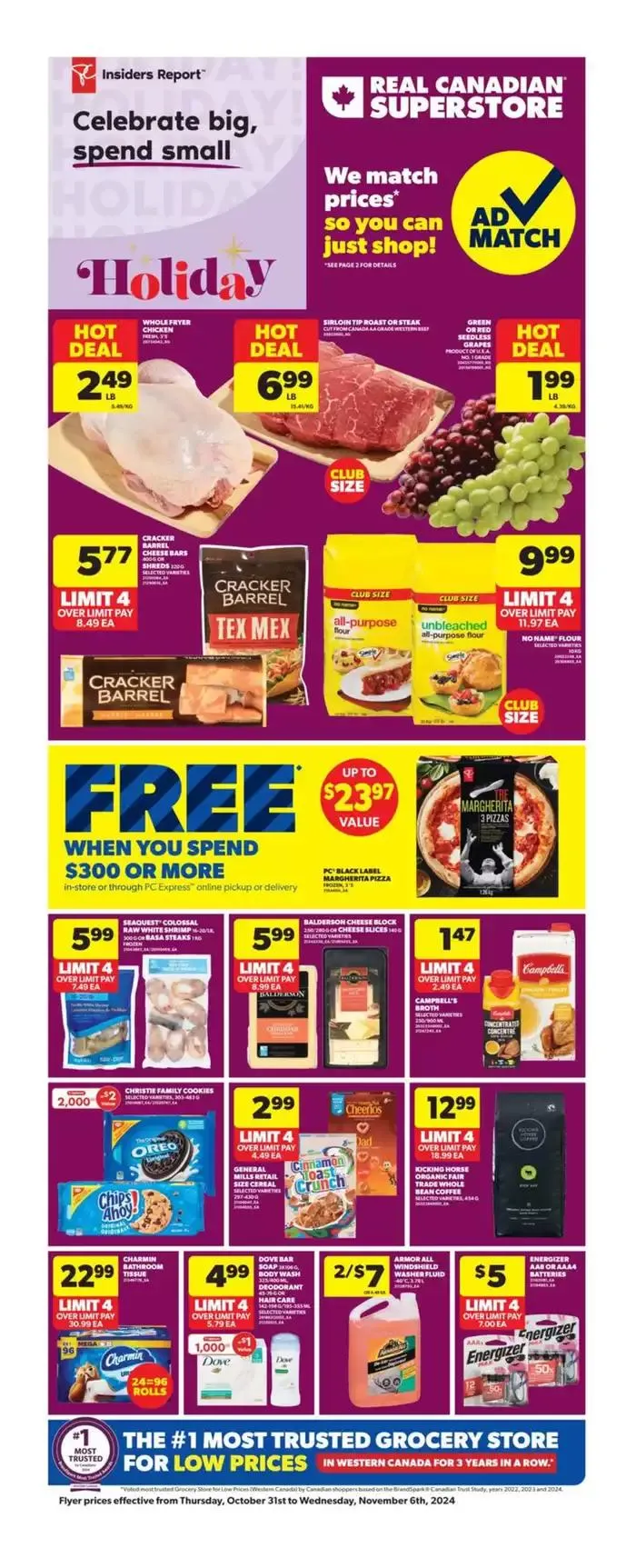 Weekly Flyer from October 31 to November 6 2024 - flyer page 3