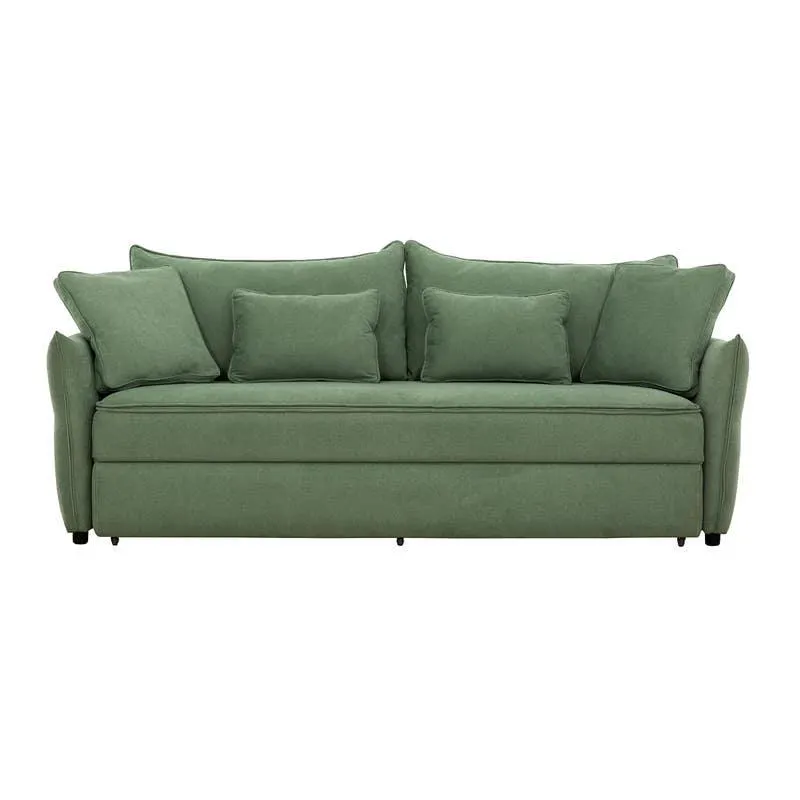 Sofa-lit avec rangement - vert