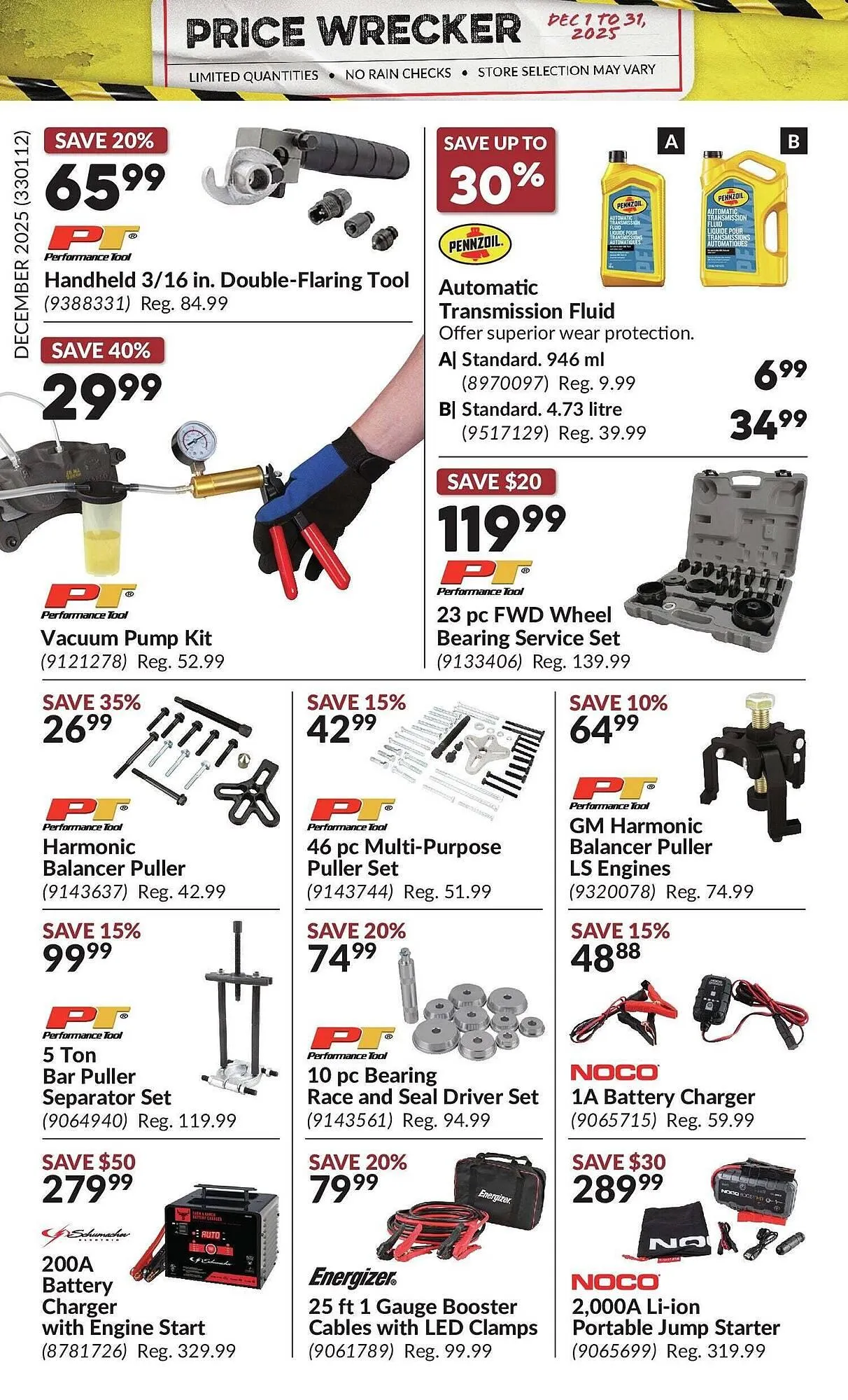 Princess Auto flyer from December 1 to January 1 2026 - flyer page 26